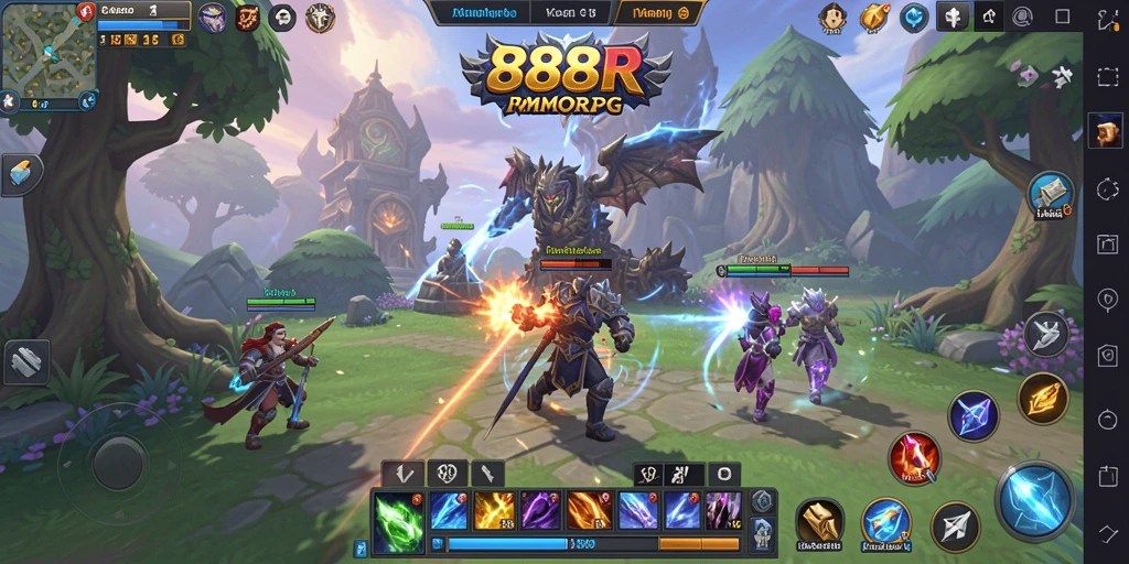 Tampilan menarik dari gameplay 888R yang penuh petualangan.