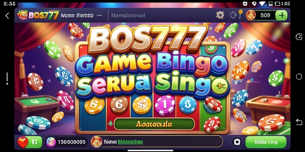 Gambaran gameplay seru dari BOS777 dalam permainan Bingo.