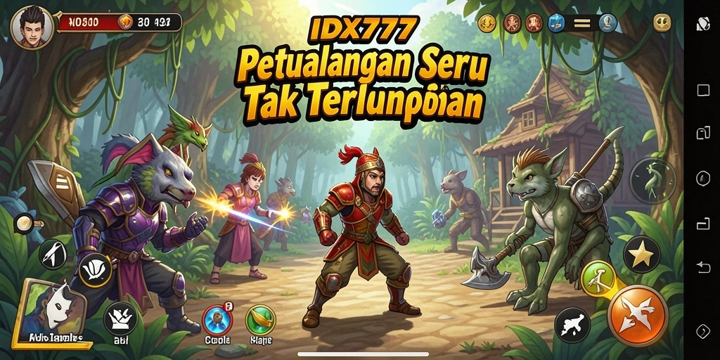 Gameplay seru IDX777 dengan grafis memukau dan petualangan menantang.