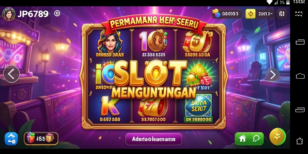 Screenshot gameplay JP6789 menampilkan pengalaman Slot yang seru.