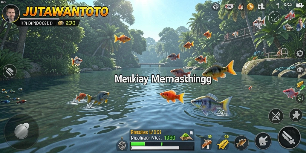 Tangkapan ikan besar dalam permainan JUTAWANTOTO.