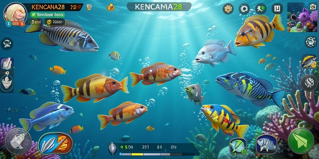 Tangkapan layar gameplay KENCANA28 yang menarik dan penuh aksi.