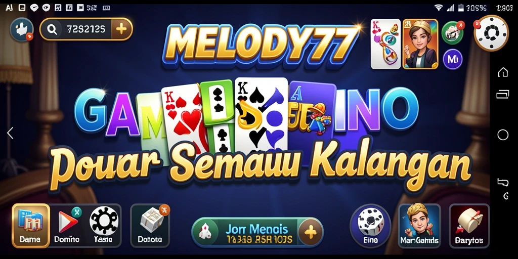 Gameplay seru dan menarik dari MELODY77 yang mengasyikkan.