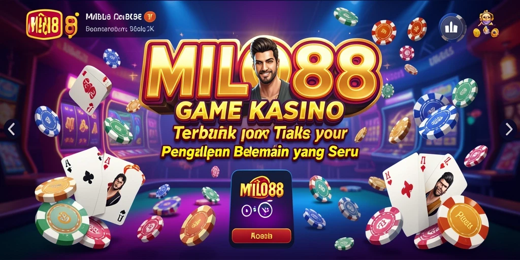 Screenshot game MILO88 menunjukkan pengalaman kasino yang mendebarkan.