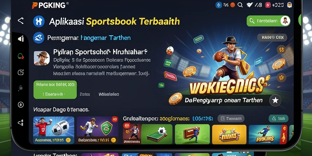 Tampilan gameplay PGKING yang menarik dan interaktif untuk taruhan Sportsbook.