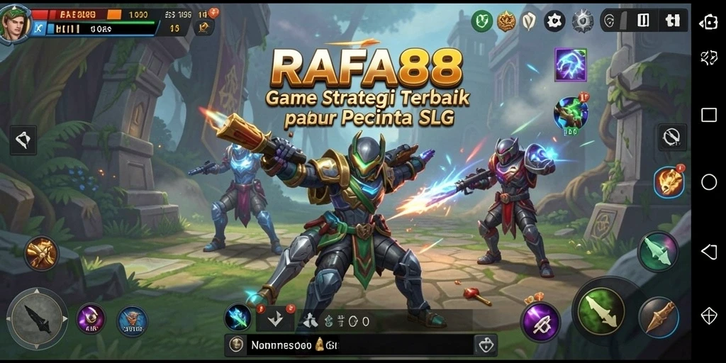 Screenshot utama RAFA88 menampilkan gameplay yang menantang.