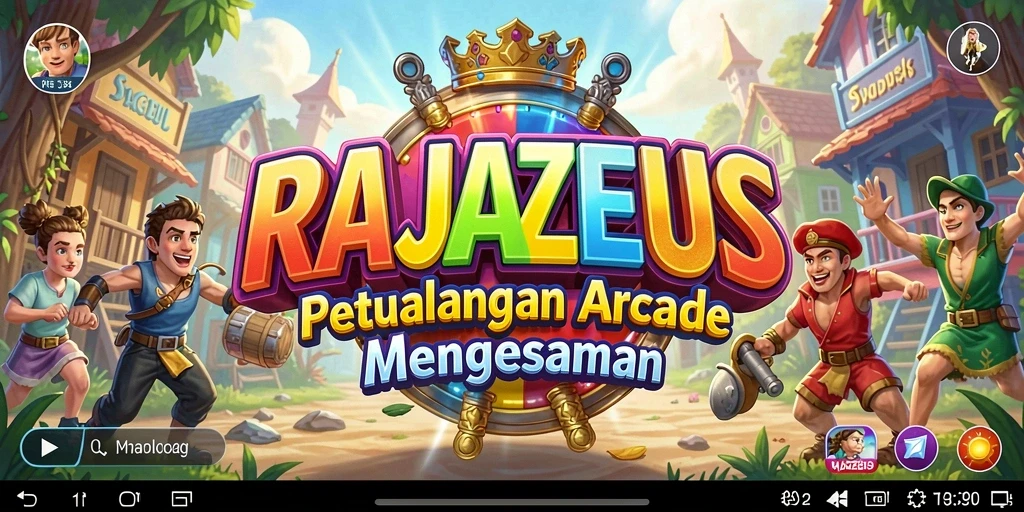 Tampilan menarik dari gameplay RAJAZEUS yang penuh aksi.